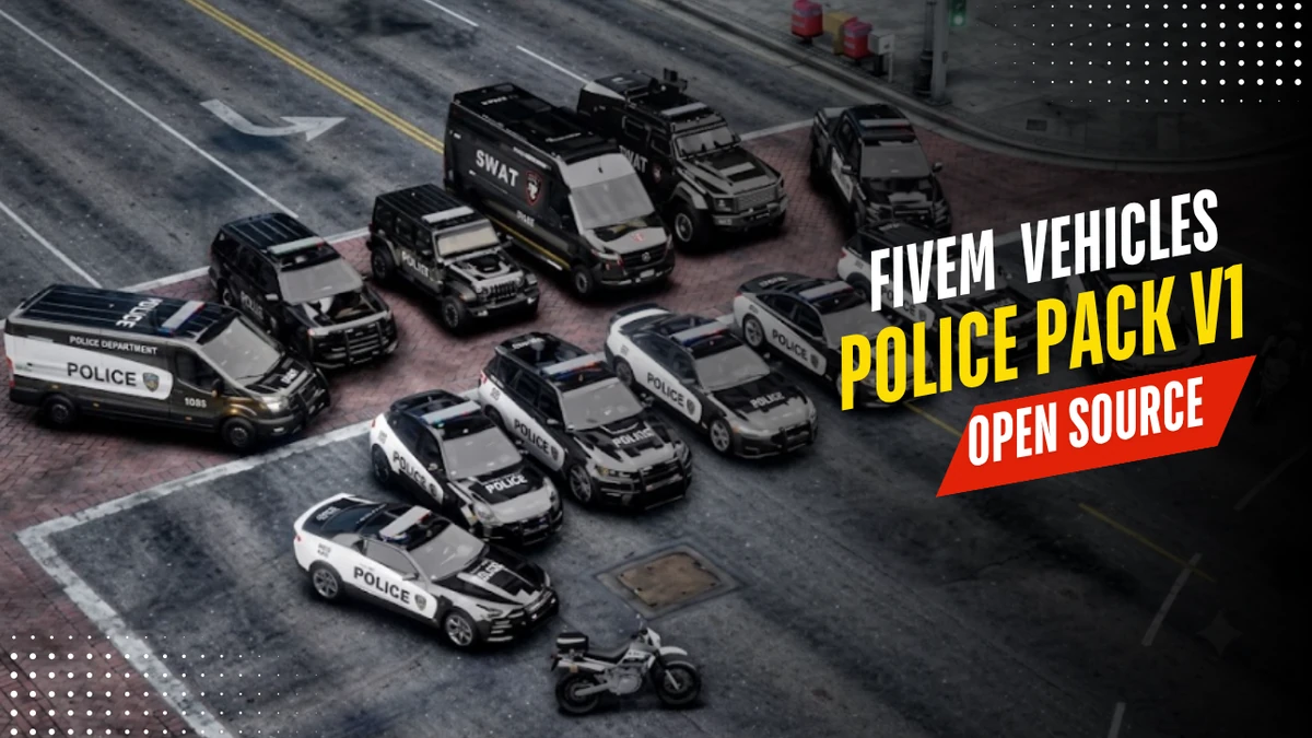 POLICE PACK V1 FiveM | Lore Friendly Edition | Open Source